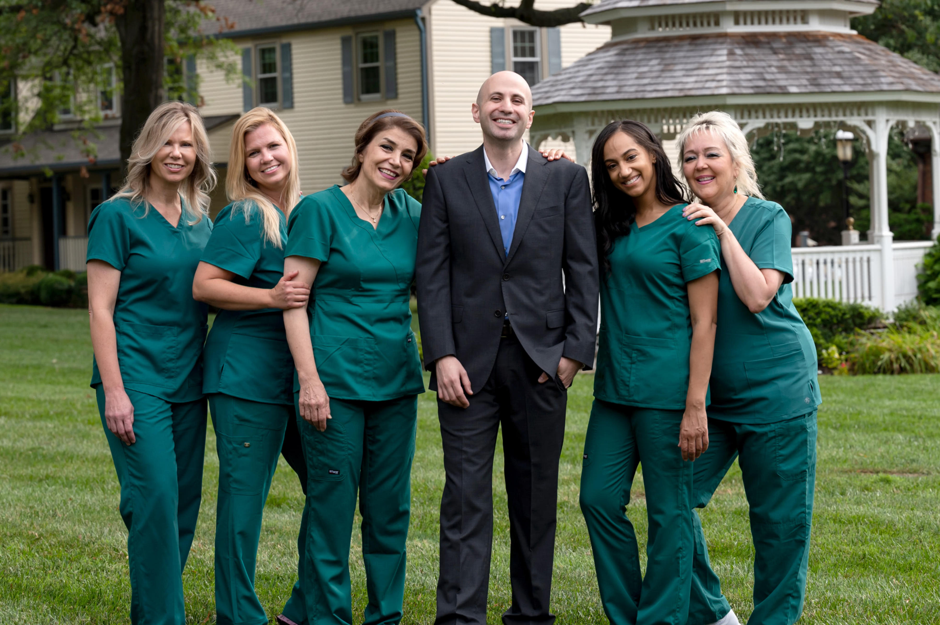 Dr. Dahman and the team