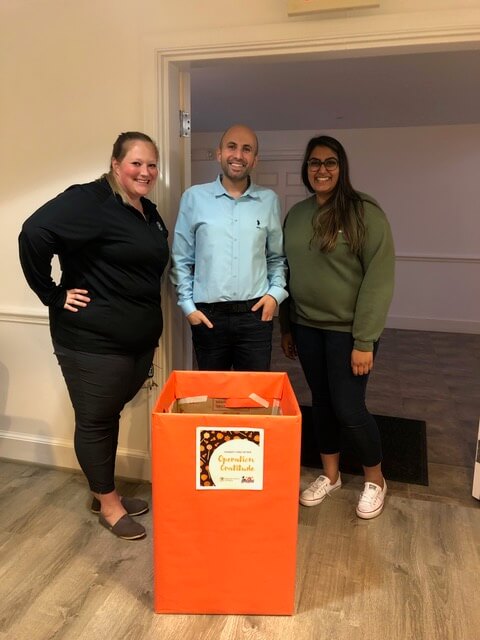 Primos school of Reston donated 70 lbs of candy to us