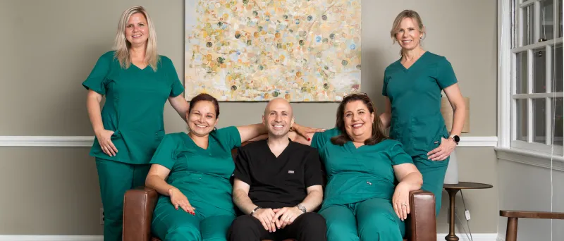 Great Fall's Dentist team photo
